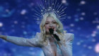 Australia's Kate Miller-Heidke has really nailed the Eurovision vibe.
