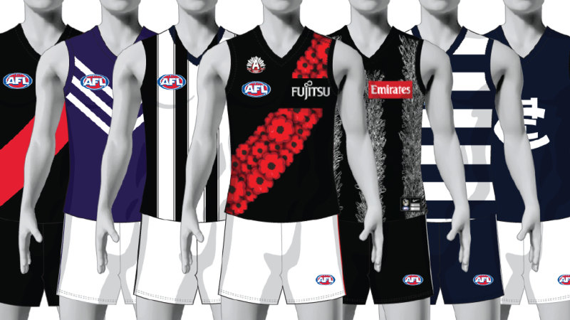 Afl team uniforms online