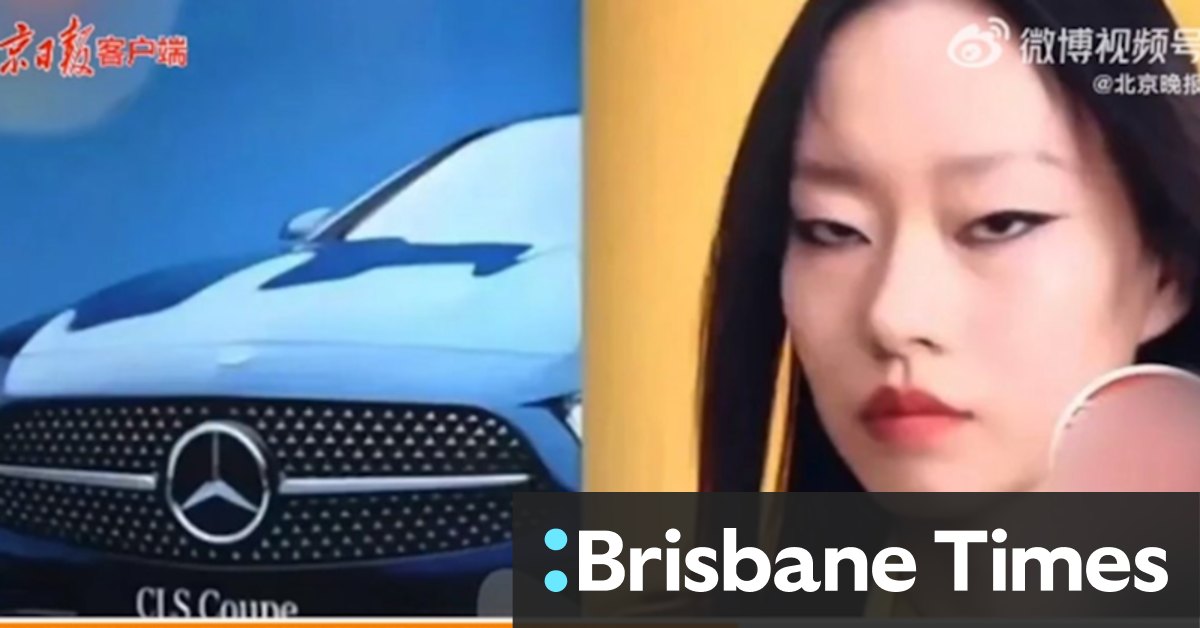Mercedes swept up in China internet furore over model's 'slanted eyes' - Vimarsana News