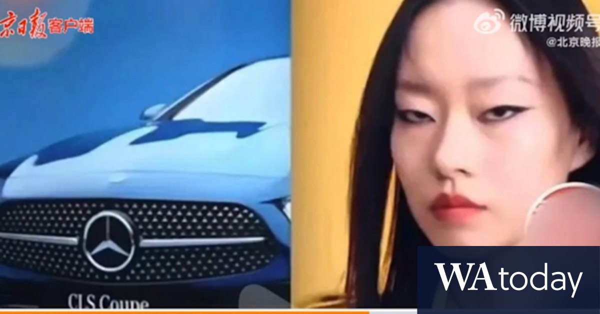 Mercedes swept up in China internet furore over model's 'slanted eyes' - Vimarsana News