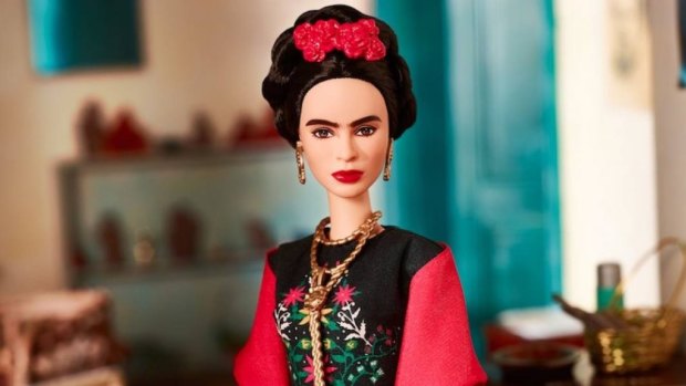 A Frida Kahlo Barbie from the range released to celebrate International Women's Day last year. Pretty, but not as powerful as continuing to take the fight to inequality in the real world.