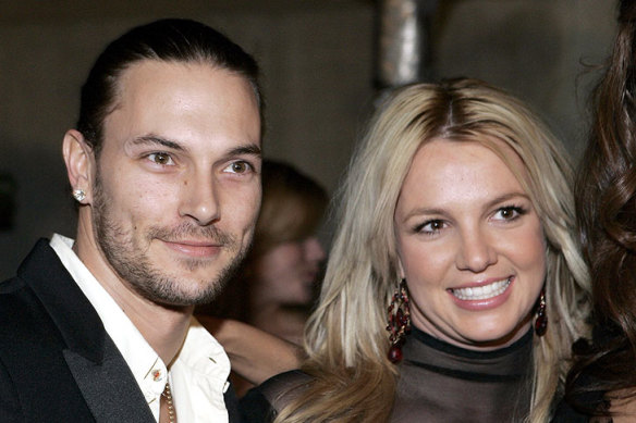 Britney Spears with her former husband Kevin Federline.