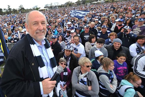 Colin Carter is also the president of the Geelong Football Club. 