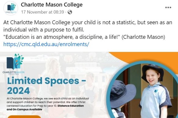 Less than a month ago, the college posted on Facebook that it had “limited spaces” available to students in 2024.