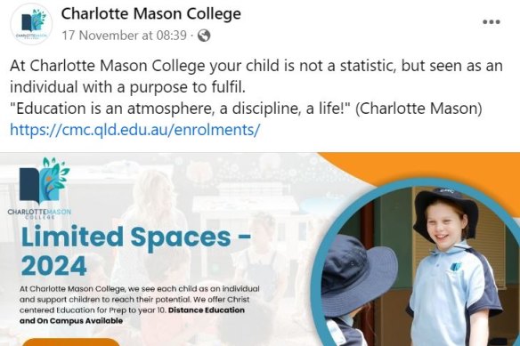 Less than a month ago, the college posted on Facebook that it had “limited spaces” available to students in 2024.