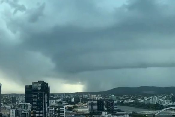 Severe thunderstorms are expected to hit Brisbane on Thursday and Friday.