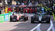 Monaco's pit lane is one of the tightest in space on the calendar. 