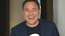 Sam Pang reacts to his Gold Logie win on Today Logie Awards 2026