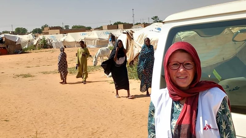Doing her bit: the Melbourne nurse working in war-torn Sudan