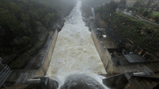 NSW/Sydney floods gif