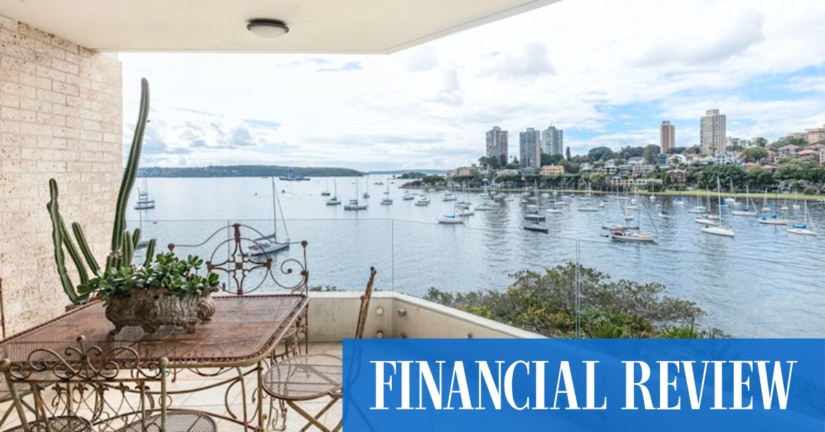 Sydney property auctions: Waterfront Elizabeth Bay unit sells for $8.5 million, $2.5 million above reserve - Vimarsana News