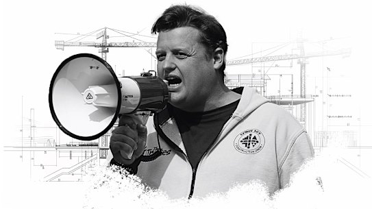 Zach Smith is the executive officer of the Victorian and Tasmanian branch of CFMEU.