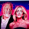 A billboard in Melbourne advertising the Kyle & Jackie O show, which has failed to attract Sydney-level audience numbers.