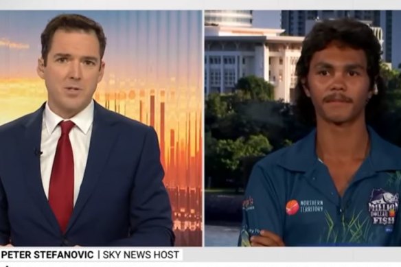 Peter Stefanovic has apologised to Keegan Payne live on-air following his highly criticised interview with the teenager last week.