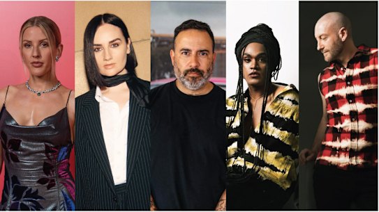 Ellie Goulding, Meg Mac, Reko Rennie and Electric Fields will feature in the opening celebration of Sydney Modern.