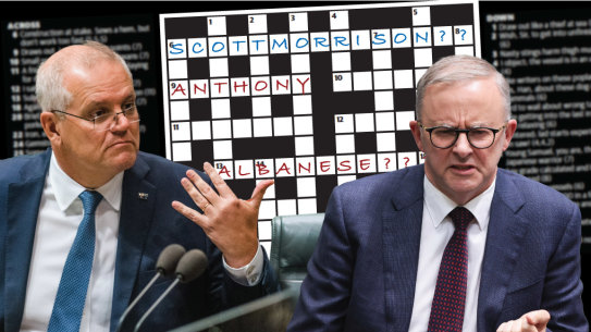Scott Morrison and Anthony Albanese.
