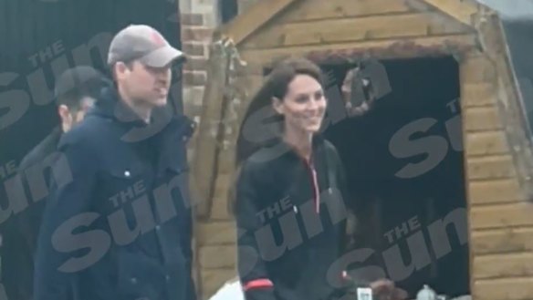 Prince William and Princess Catherine spotted have been spotted at a farm shop.