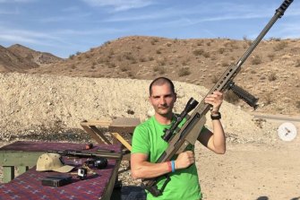 Melbourne anti-lockdown protester Imre Pelyva, who allegedly encouraged protesters to “bring out rifles and shotguns!”