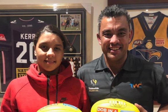 A bizarre video of former AFL player Daniel Kerr ranting about his soccer star sister Sam's success is circulating in the sporting community.