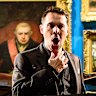 A sometimes unnerving gothic performance in a gallery of paintings