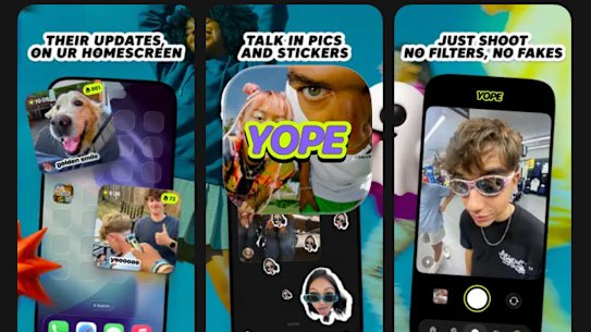 Yope has been around for a few years, and is a bit like Instagram except with private chatrooms instead of public posts and feeds.