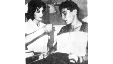 Stowaway Brian Robson is fed soup by Nurse Betty Bjornson in Los Angeles Central Receiving Hospital. 