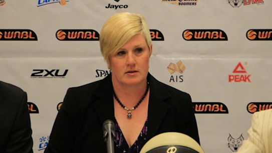 WNBL boss Sally Phillips.