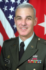 Retired Major-General James Grazioplene, seen here as a one-star general.