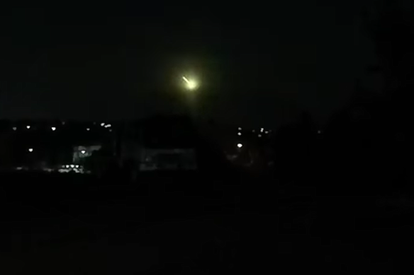 Incredible dash-cam footage captured Friday night's meteor over Melbourne.