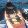 Police solve mystery of canoe found drifting near Bribie Island