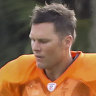 Orange is the new Brady: NFL legend works out new with Tampa teammates