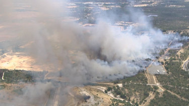 Dangerous winds are set to hamper efforts to bring the Kwinana fire under control.