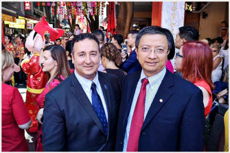 Shaoquett Moselmane and John Zhang.