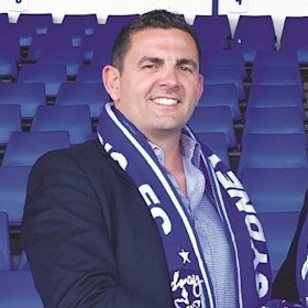 Sydney Olympic president Bill Papas is the businessman who has acquired Xanthi FC.