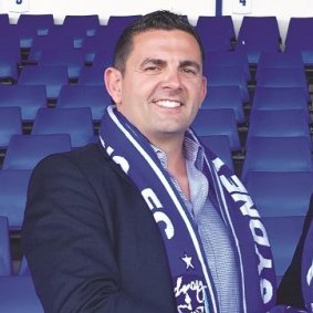 Sydney Olympic president Bill Papas is the businessman who has acquired Xanthi FC.