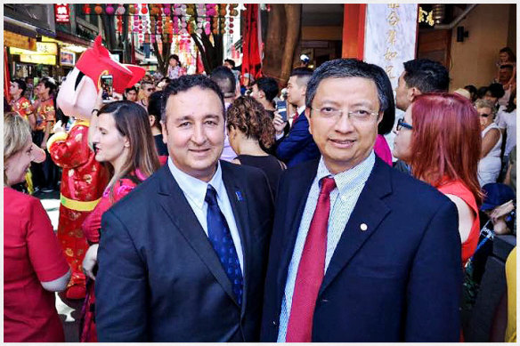 Shaoquett Moselmane and John Zhang.