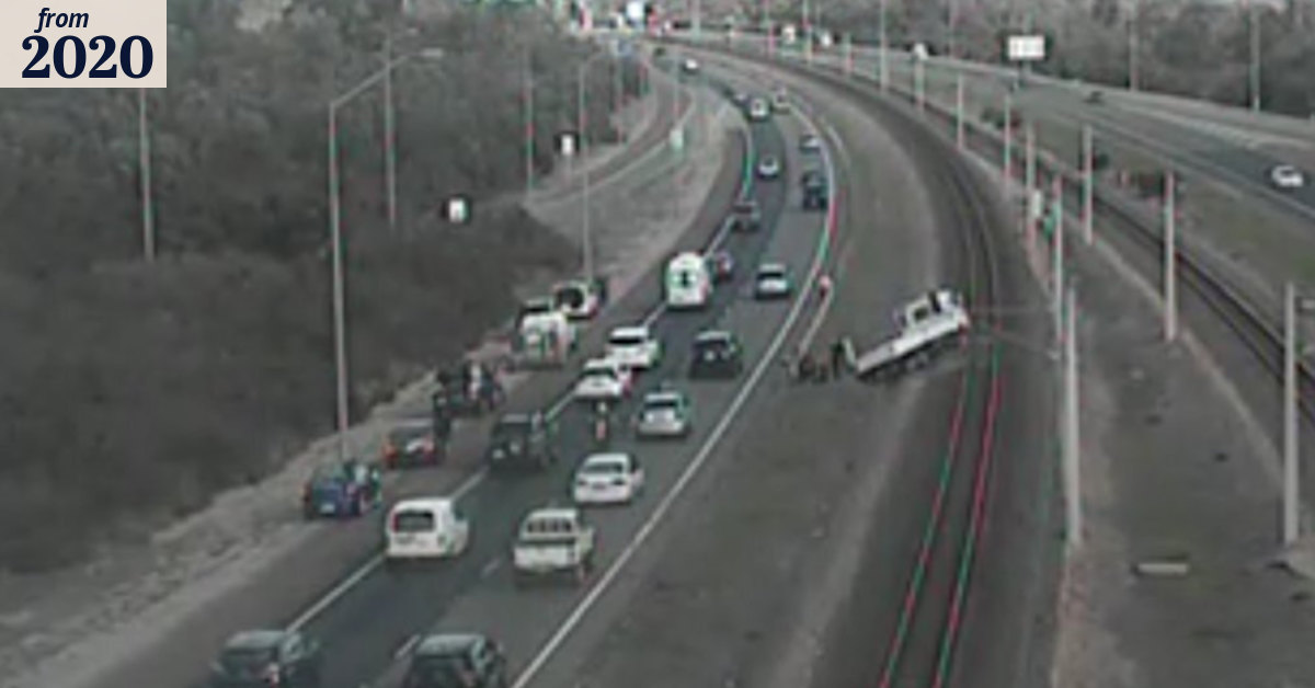 Kwinana southbound, Mandurah line reopened after freeway crash cleared
