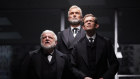 The British actors Simon Russell Beale, Ben Miles and Adam Godley portrayed the Lehman Brothers and their descendants on the West End in 2918.