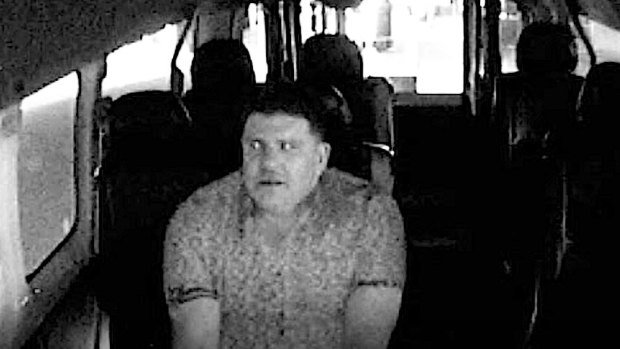 The man pictured is accused of groping a woman while she slept in the front seat of a maxi taxi headed for Palm Beach on Sunday August 25.