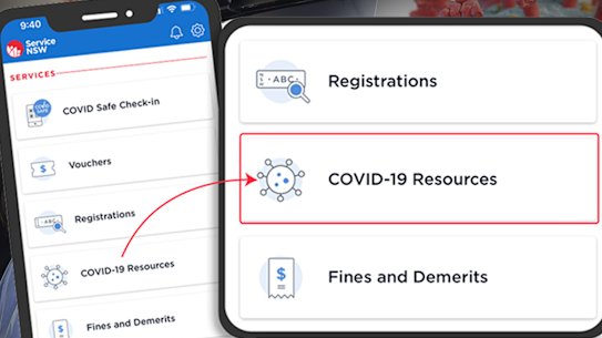 NSW rapid antigen tests.