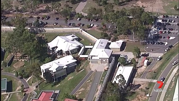The cluster at the Queensland Youth Detention Centre in Wacol (above) has now been linked to that of the Queensland Corrective Services Academy. 