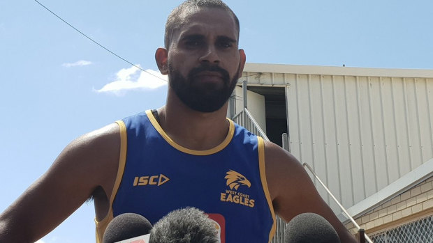 Lewis Jetta won two premierships with the Swans and the Eagles.