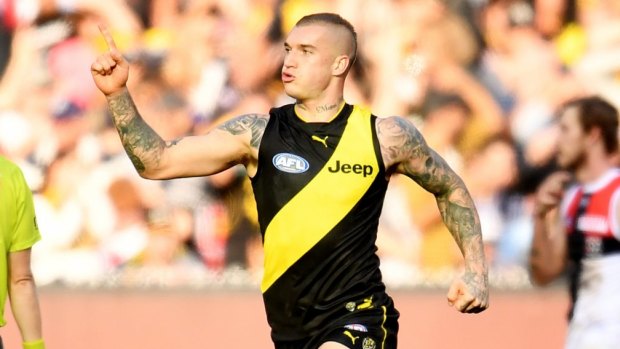 Is Dustin Martin still in Brownlow contention?