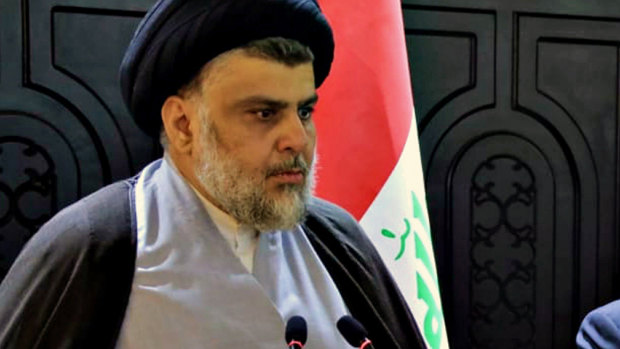 Shiite cleric and politician Moqtada al-Sadr.