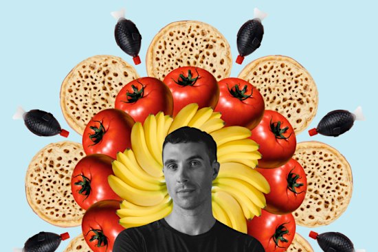 Parr’s pre-run snakc is a crumpet with sugar-free maple syrup