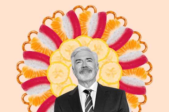 To avoid judgment Micallef swaps pretzels for pea crisps.