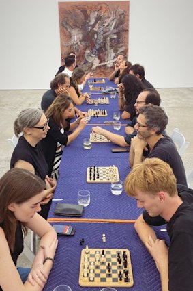A recent Bad Bishop Club event at COMA Gallery in Marrickville, Sydney.