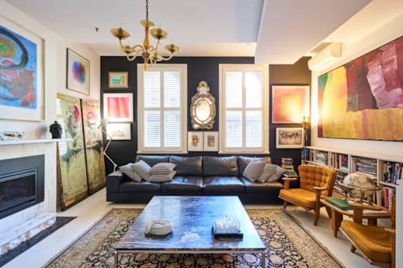 The home was a blank canvas when the renovation began.