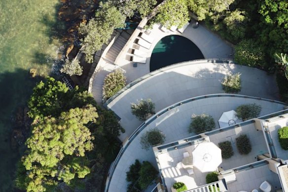 The Sydney suburb of Point Piper boasts many seaside mansions.