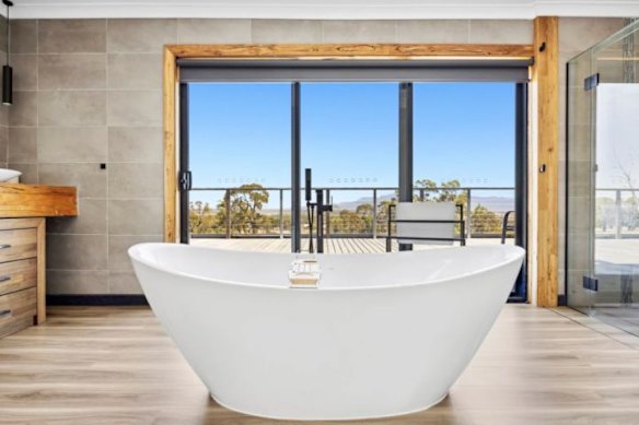 One of the two bathrooms.